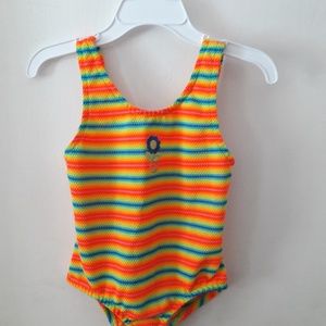 EUC Baby Girl's One Piece Swimsuit Size 2T/3T